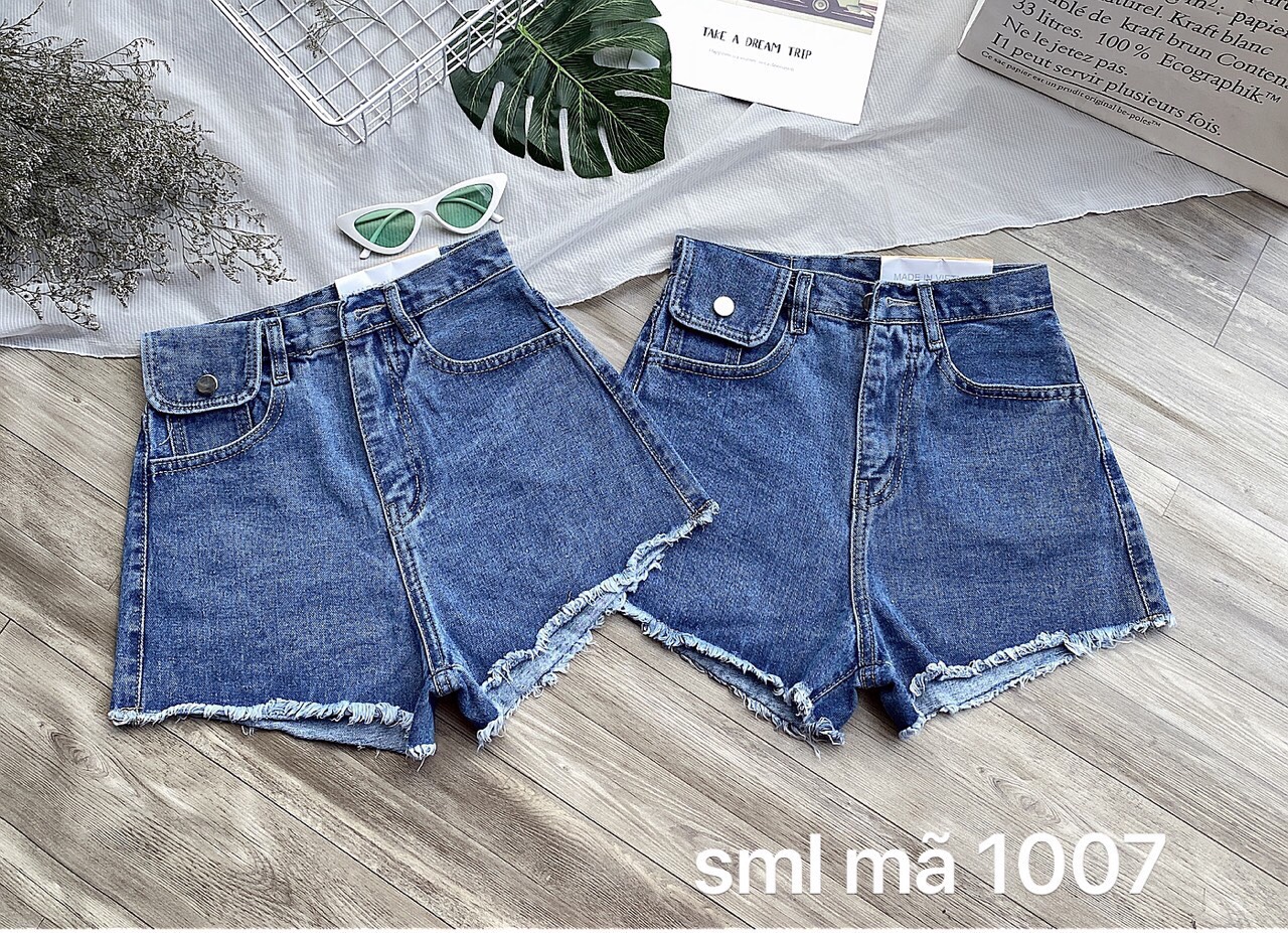 [HCM]QUẦN SHORT JEAN LƯNG CAO SIZE ĐẠI SIÊU CÁ TÍNH-JT39