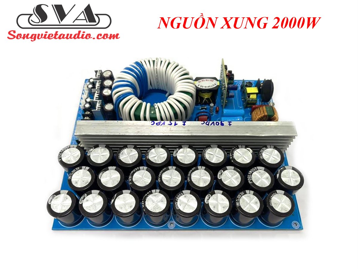 NGUỒN XUNG AUDIO 2000W RMS (CÔNG SUẤT THỰC) - 1 MẠCH
