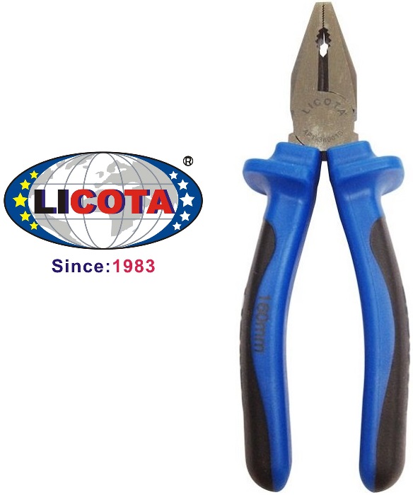 Kìm điện 160mm 6inch 1000v cr-v apt-36001bsl licota taiwan