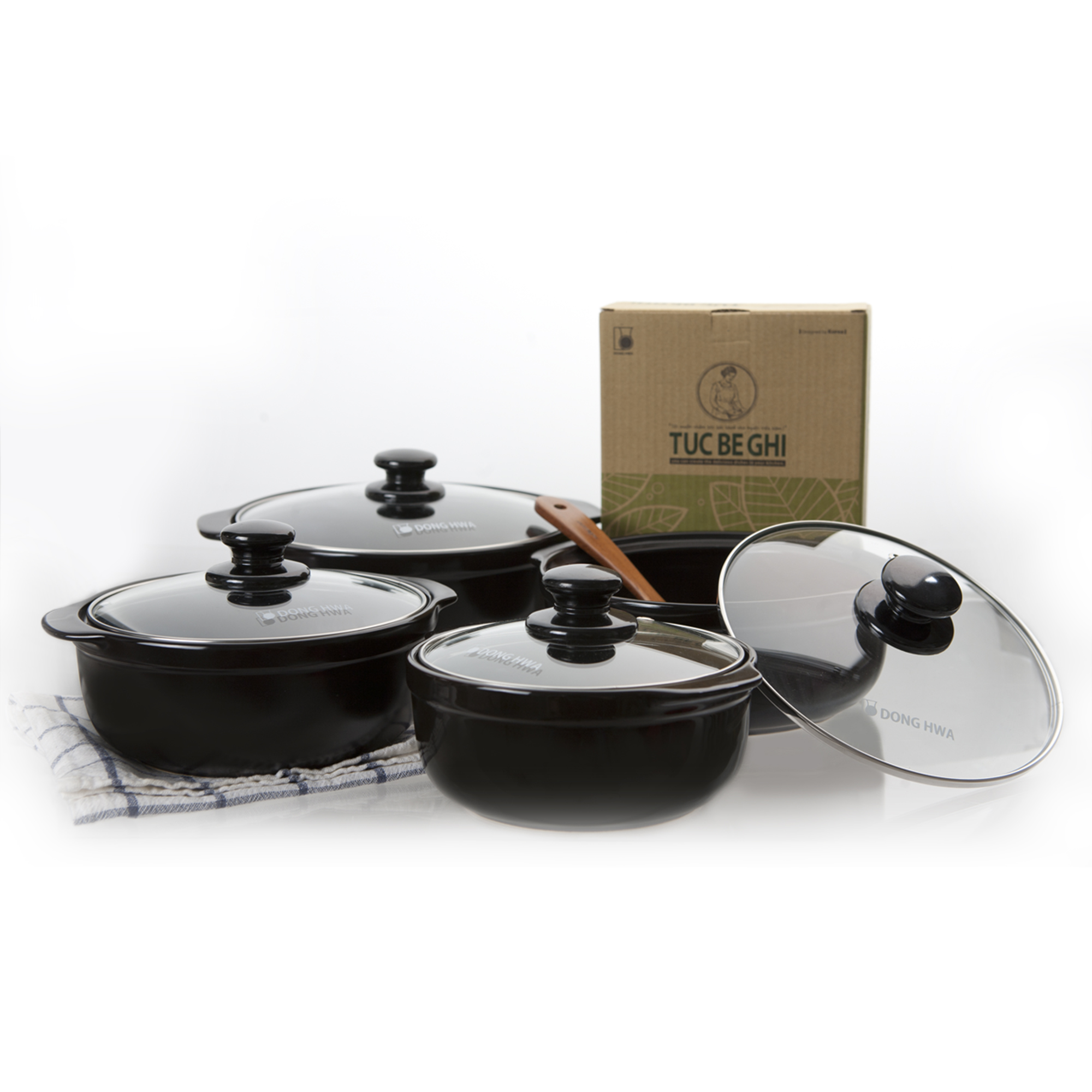 NỒI ĐẤT NĂP KÍNH CAO CẤP DONG HWA DÒNG G-701 DUNG TÍCH 750ML