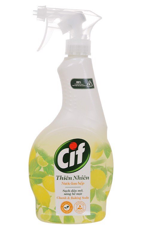 Cif xịt lau đa năng siêu nhanh thiên nhiên 500ml