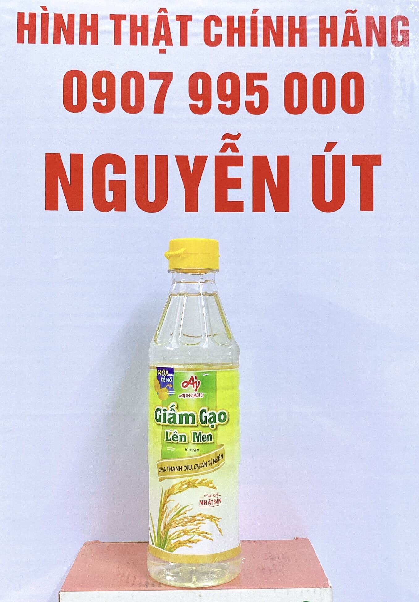 Giấm gạo ajinomoto 400ml