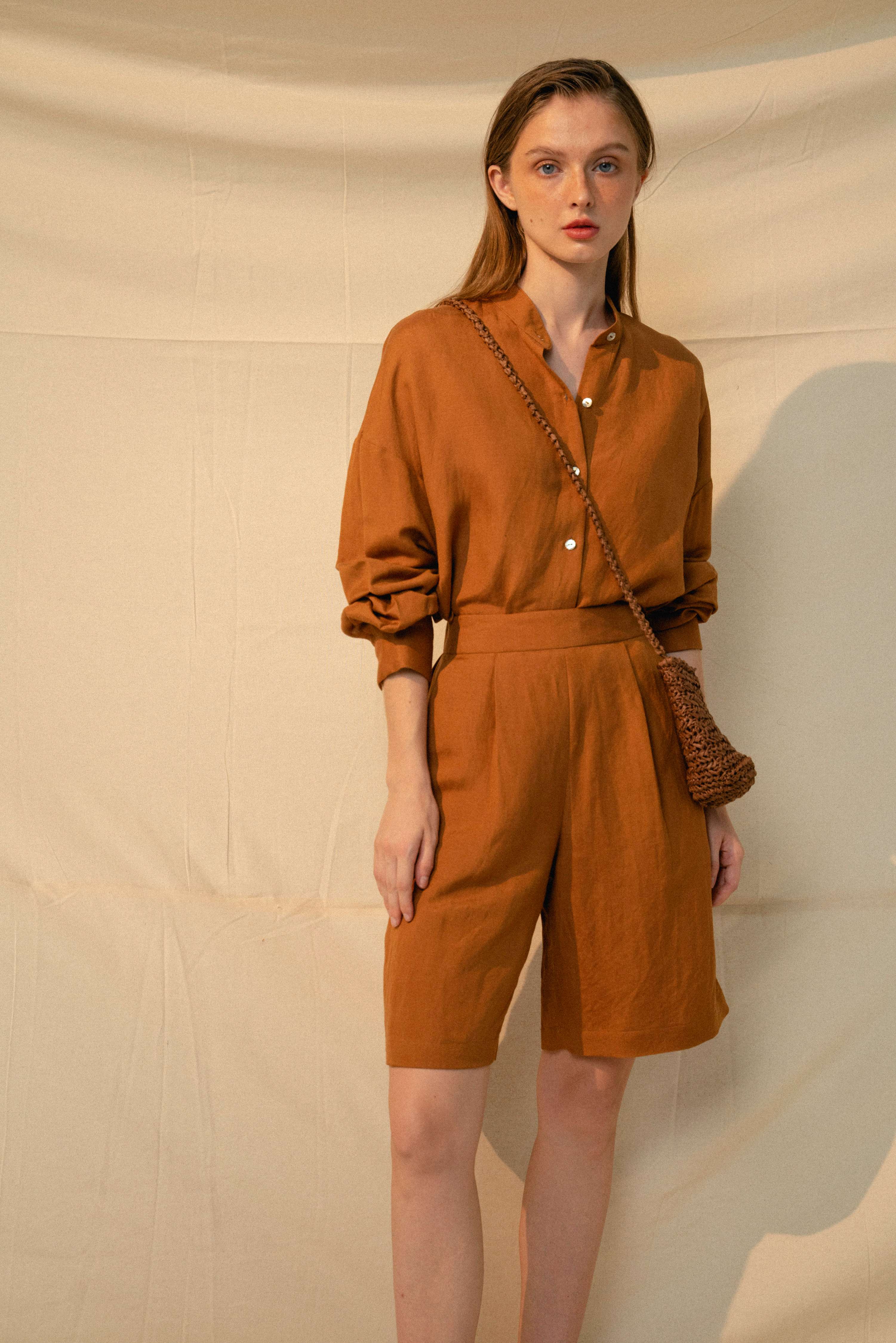 Áo sơmi linen - paula shirt