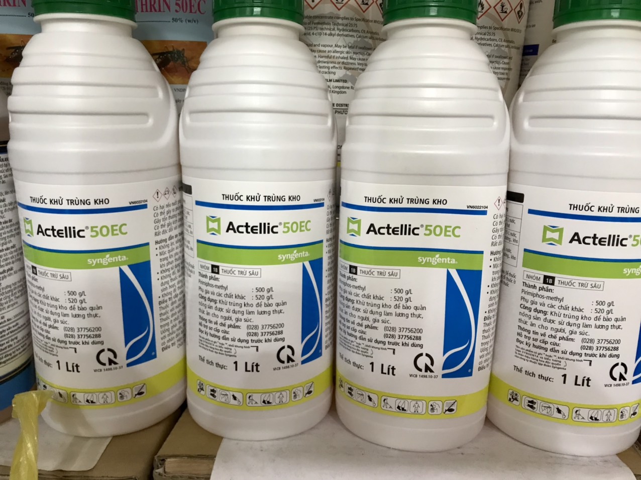 Thuốc diệt mối, mọt kho hàng nông sản Actellic 50EC - Sản phẩm của Syngenta Thụy Sỹ
