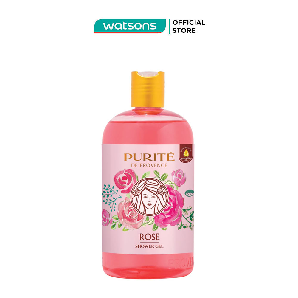 Sữa Tắm Purité Rose Shower Gel Mềm Mịn Da Hương Hoa Hồng 500ml