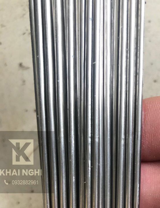 2 thanh Inox tròn đặc đường kính phi 2mm mỗi thanh dài 1000mm / 1 met / 1 mét