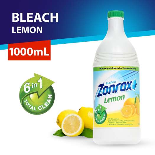 Nước tẩy quần áo zonrox hương chanh chai 1l