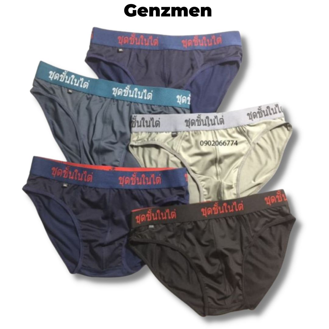 Bộ 3 Quần Lót Nam thái - Quần xì nam co giản hàng thái lan cho nam từ 40 - 80kg Vải Thun Lạnh Cao cấp