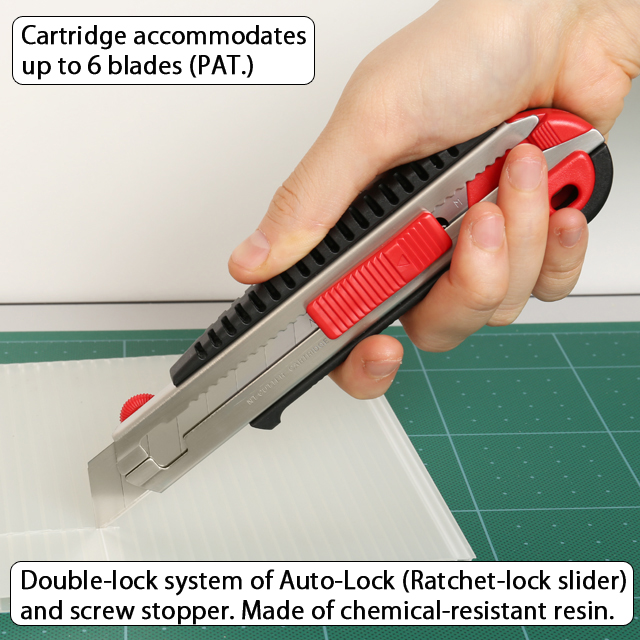 Dao rọc giấy nhật bản tự động thay lưỡi nt cutter l-700rp i hctools