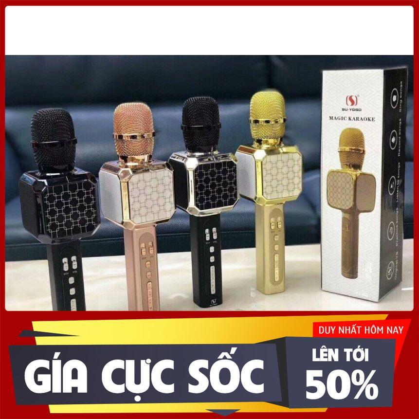 Micro bluetooth karaoke YS05 / YS69 mẫu văn cực hay siêu to siêu đẹp