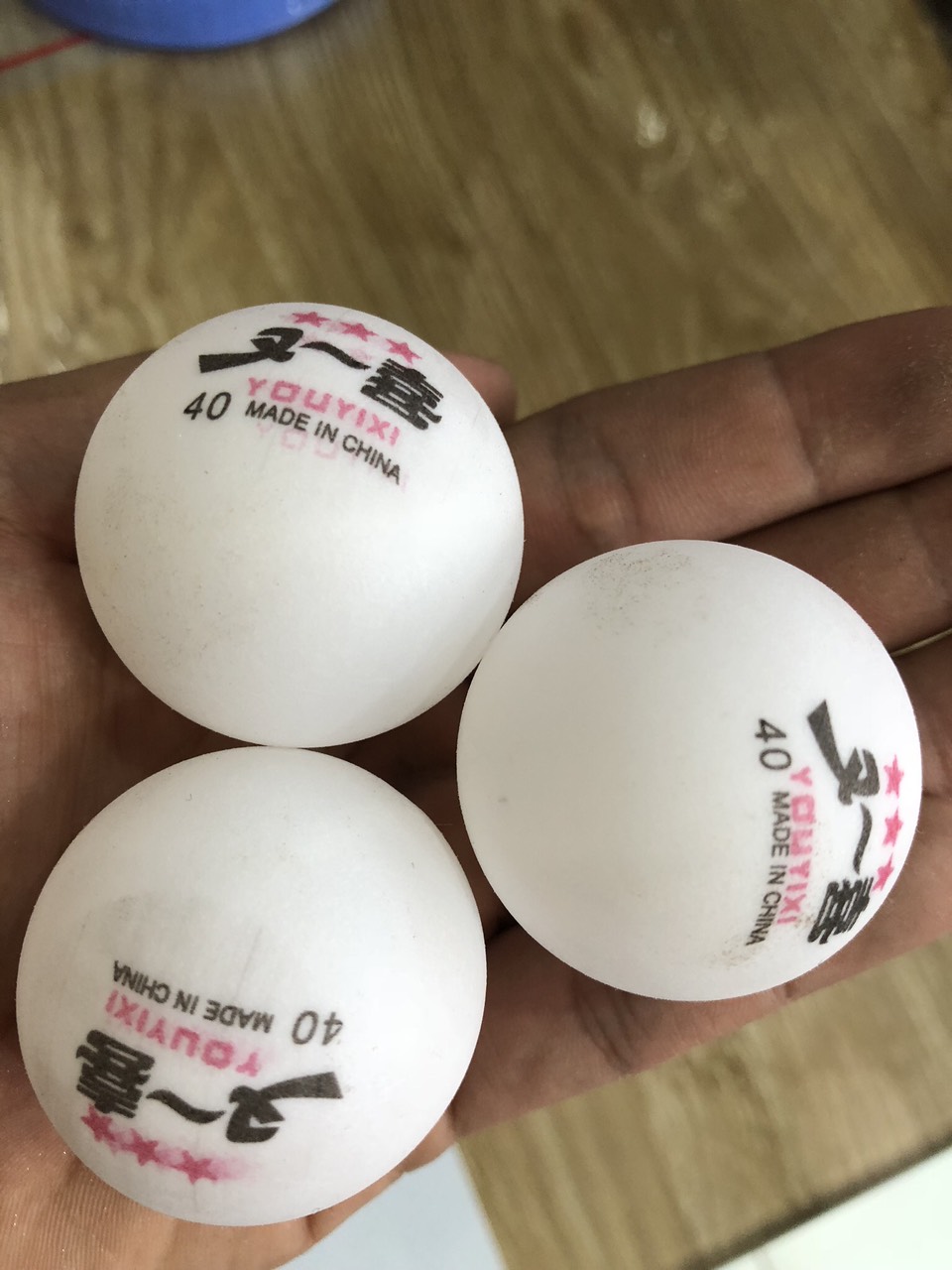 COMBO 10 QUẢ BÓNG BÀN 3 SAO TẬP LUYỆN