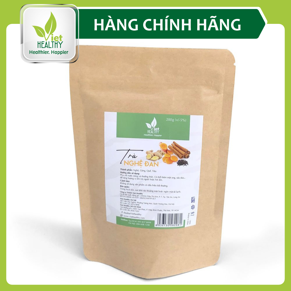 Trà nghệ đan viethealthy 200g