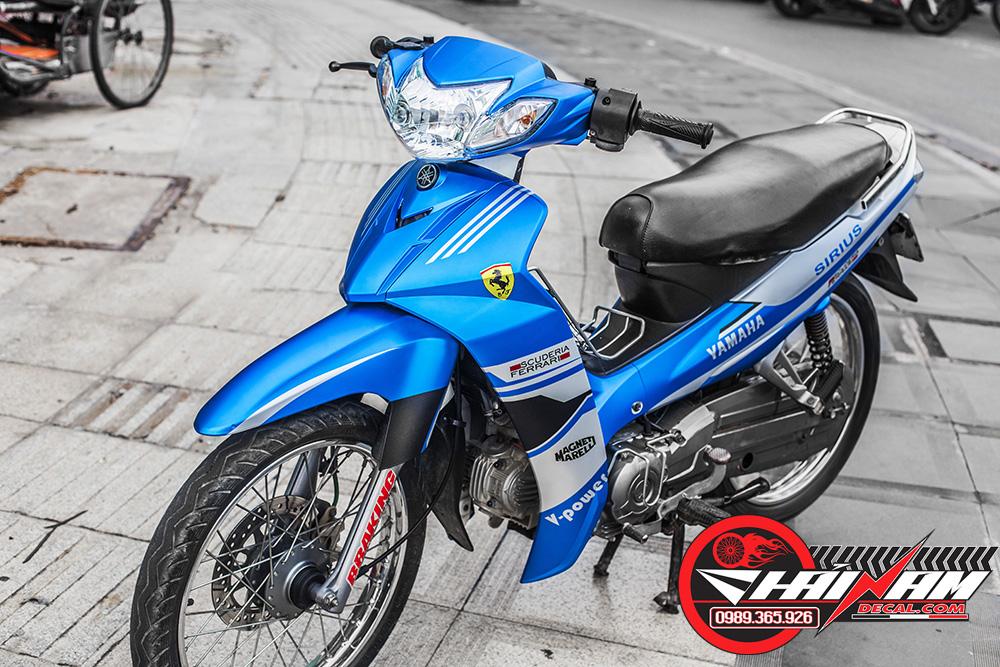 Tem Trùm Sirius Nhám Xanh Dương Trắng