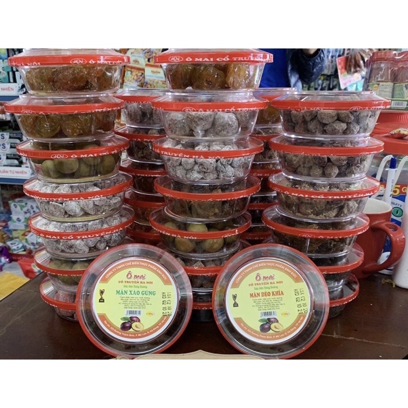 Ô mai hà nội hộp 180g đủ vị
