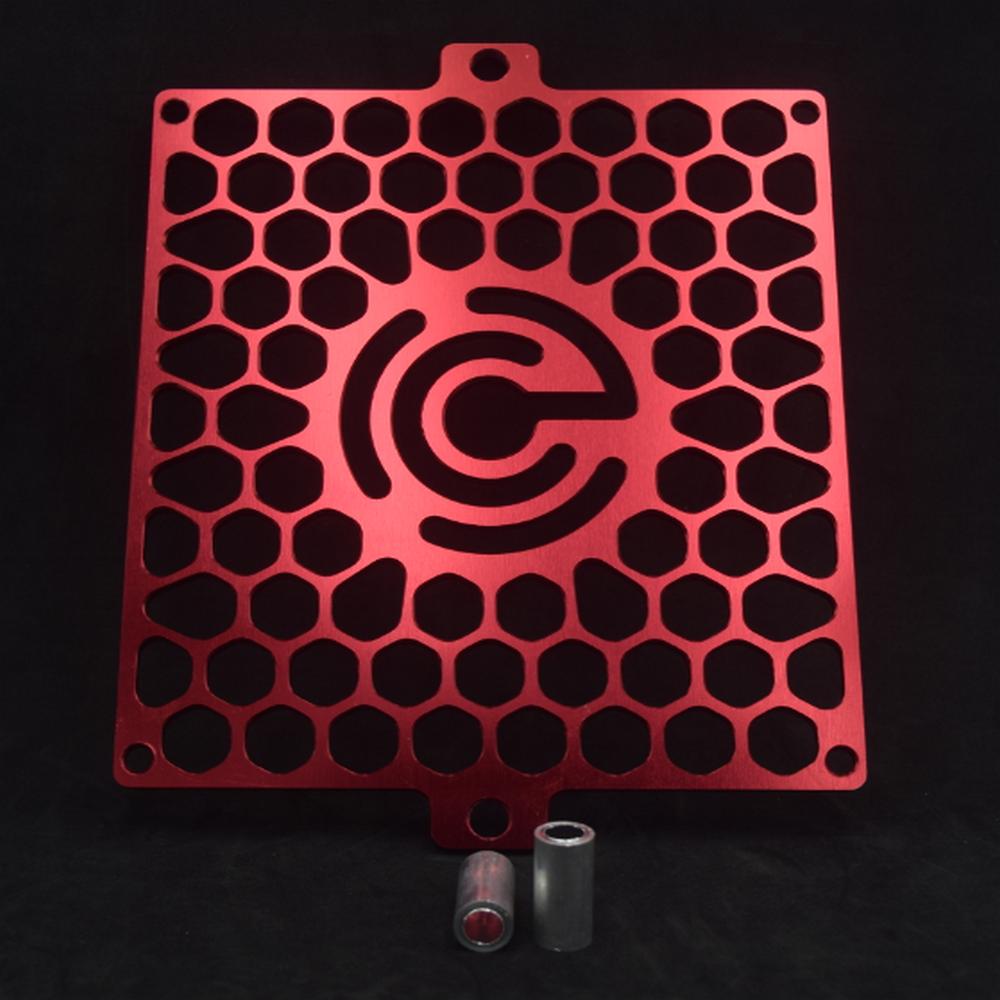 [HCM]Che két nước Nhôm CNC cao cấp dành cho xe RAIDER SATRIA FI mẫu mới ( màu đỏ )