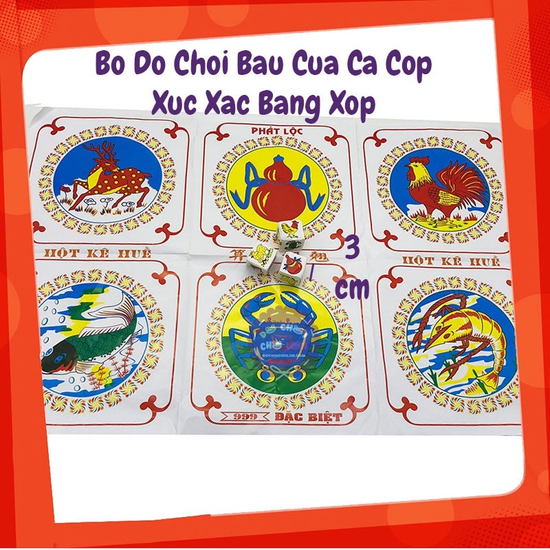 [HCM]Đồ chơi bầu cua cá cọp vui nhộn dịp lễ tết