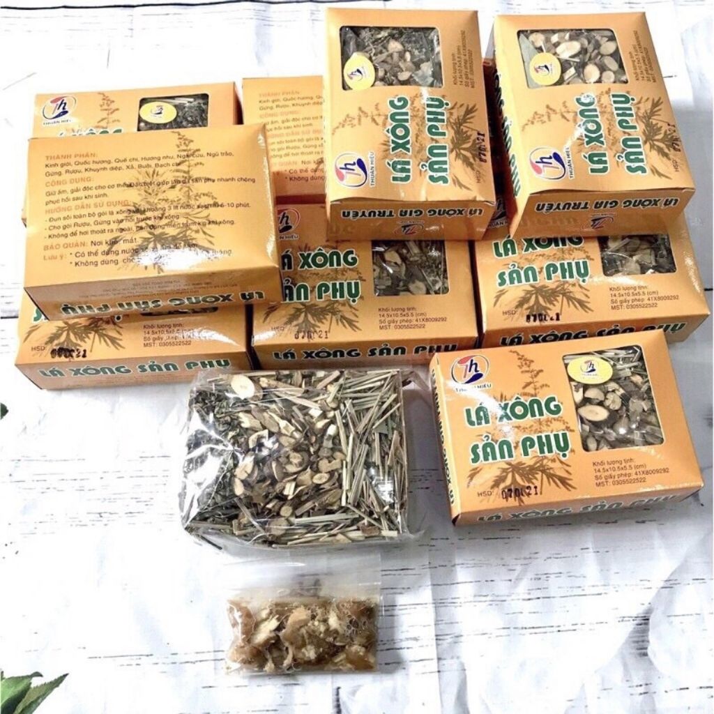 Lá xông sản phụ Thuận Hiếu sau sinh