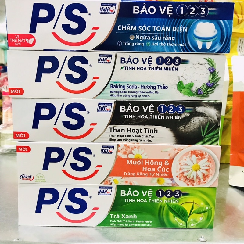 Kem đánh răng p/s bảo vệ 123 190g