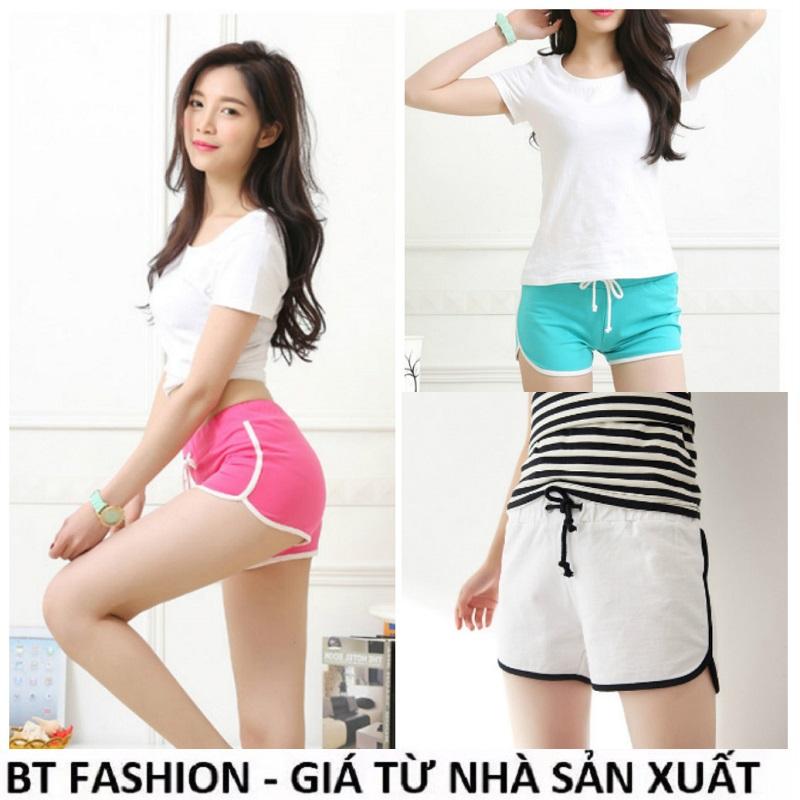 [HCM]Bộ 03 Quần Đùi Sọt Thun Nữ Thể Thao Ở Nhà Đồ Ngủ Thời Trang Hàn Quốc Mới - BT Fashion (SO04)