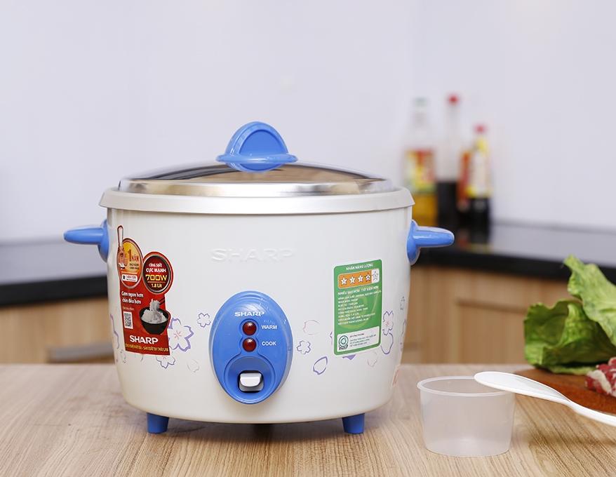 Nồi cơm điện sharp 2.2 lít ksh-d22v