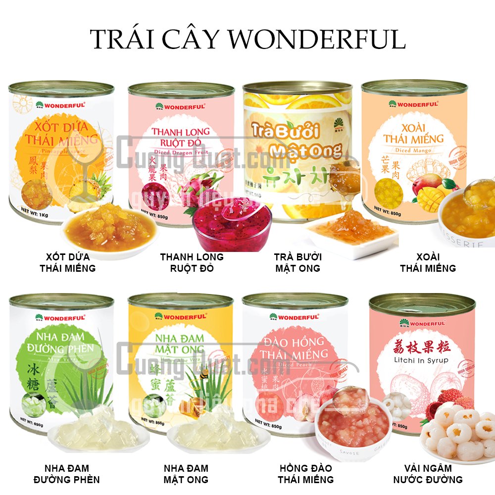 Trái Cây Đóng Hộp Wonderful