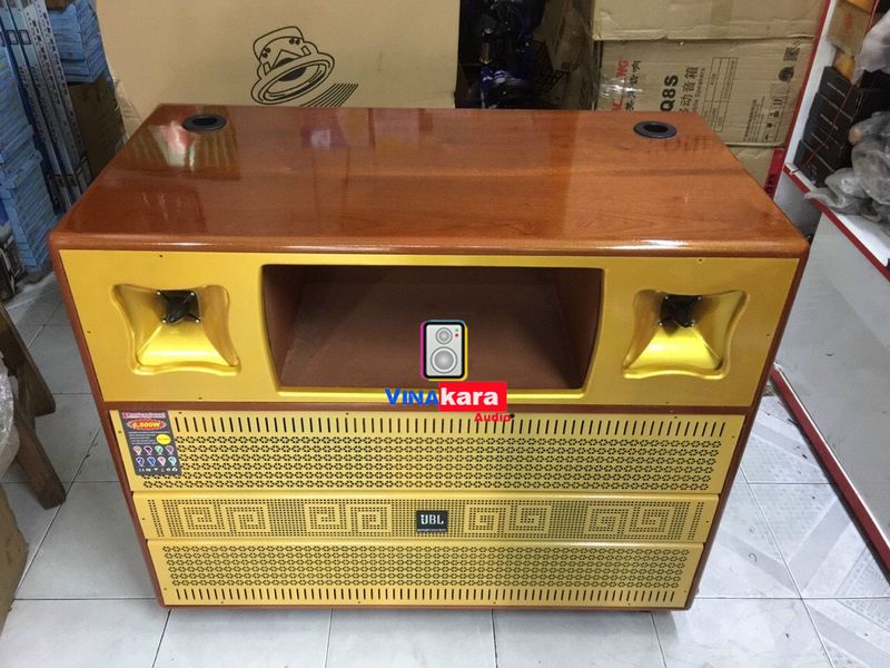 Vỏ thùng loa kéo 4 Tấc đôi VINAVT4, ván dày , hộc để đồ 3-4 món, bán chạy nhất