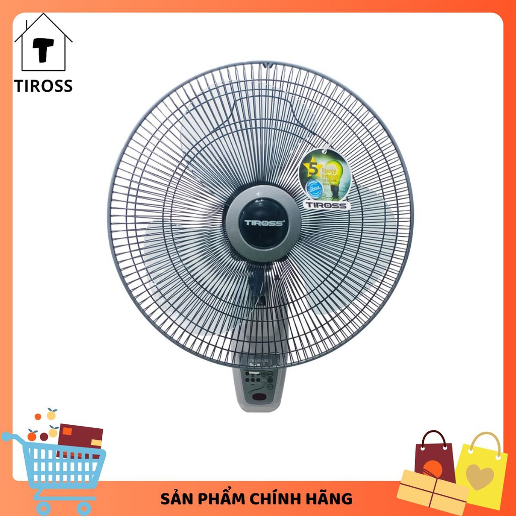 Quạt treo tường Tiross TS9186 [ SX Tại Malaisya, Bảo Hành 12 Tháng]
