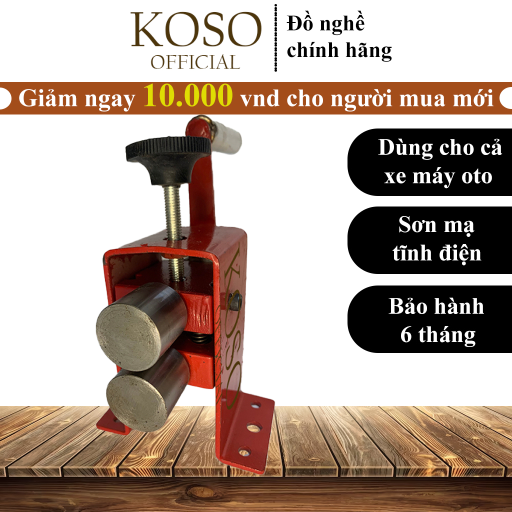Bộ dụng cụ ép biển số xe máy & ô tô koso phụ kiện sửa chữa