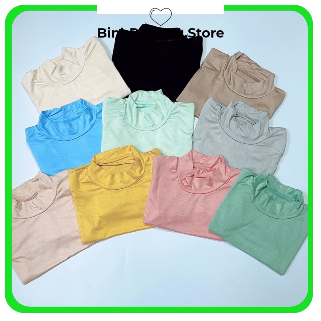 Áo Giữ Nhiệt Cho Bé Áo Bún Thu Đông Cho Bé Trai Gái Cổ 3 CM Peekaboo 1 2 3 4 5 tuổi Binhphuong.Store