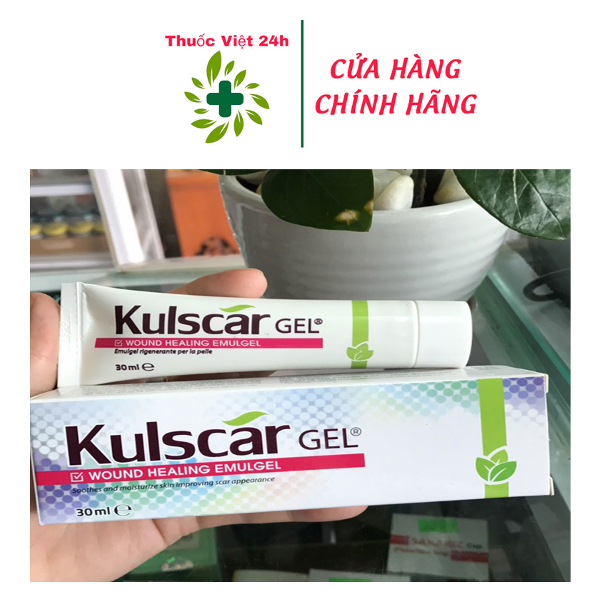 Kulscar gel - hỗ trợ điều trị vết thương hở & hạn chế hình thành sẹo