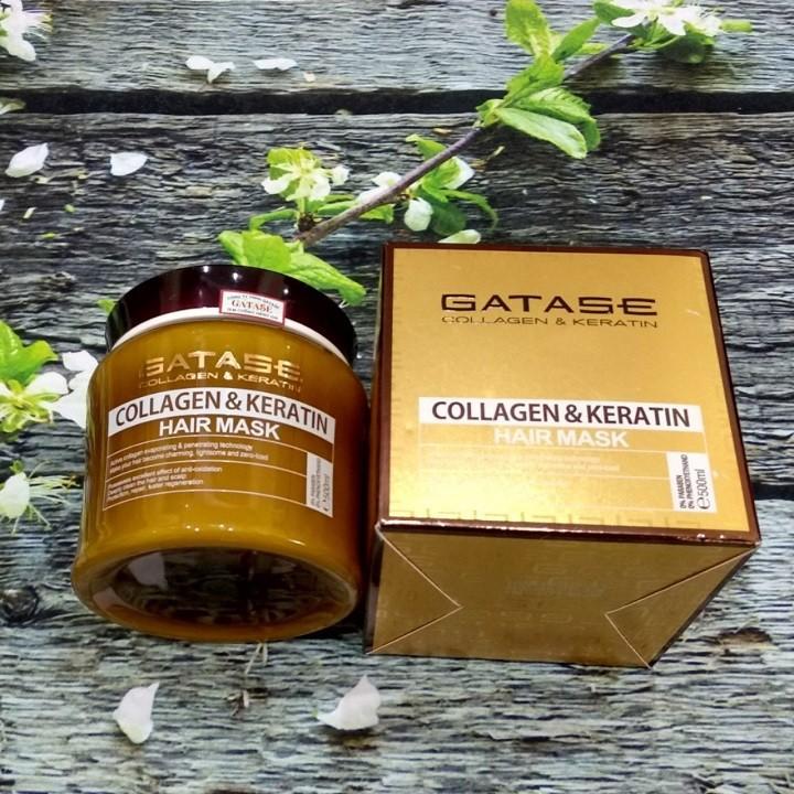 Dầu hấp ủ tóc Gatase Collagen & Keratin 500ml