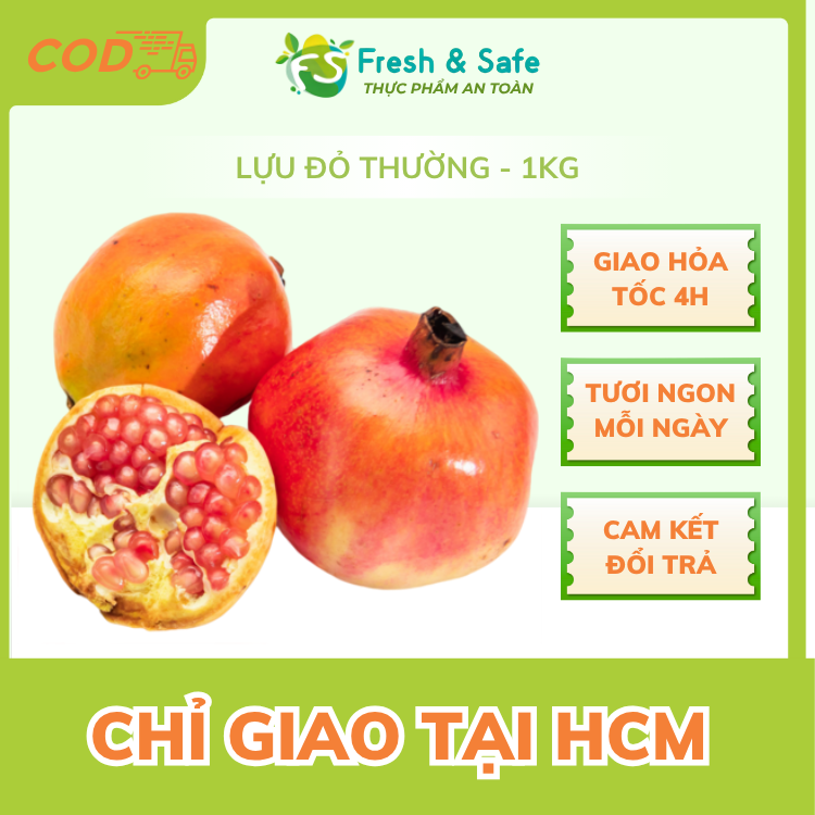 [Chỉ Giao HCM] Lựu Đỏ Thường - 3kg (Sỉ)