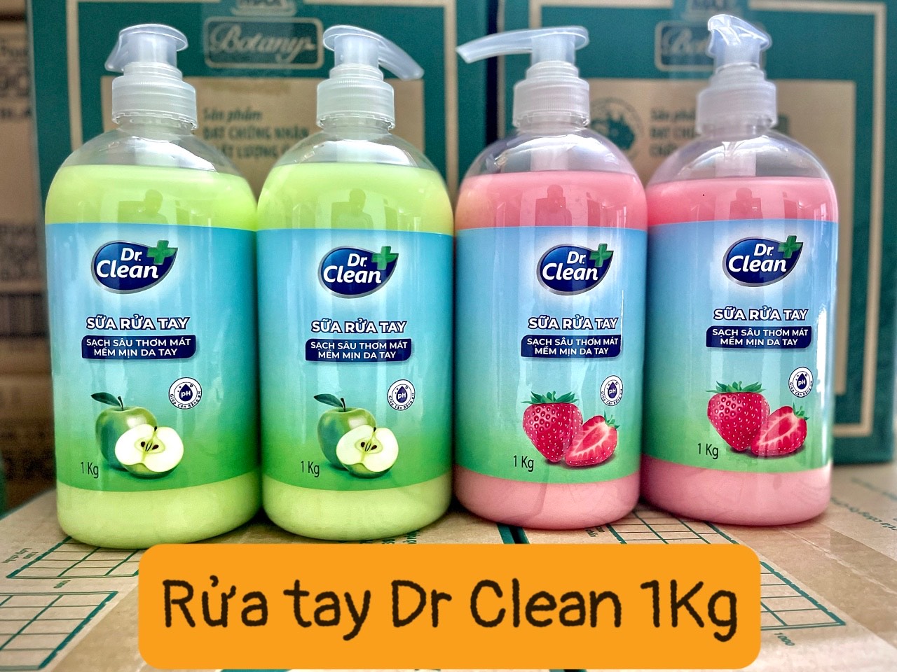 Nước rửa tay Dr Clean - Nước rửa tay sát khuẩn