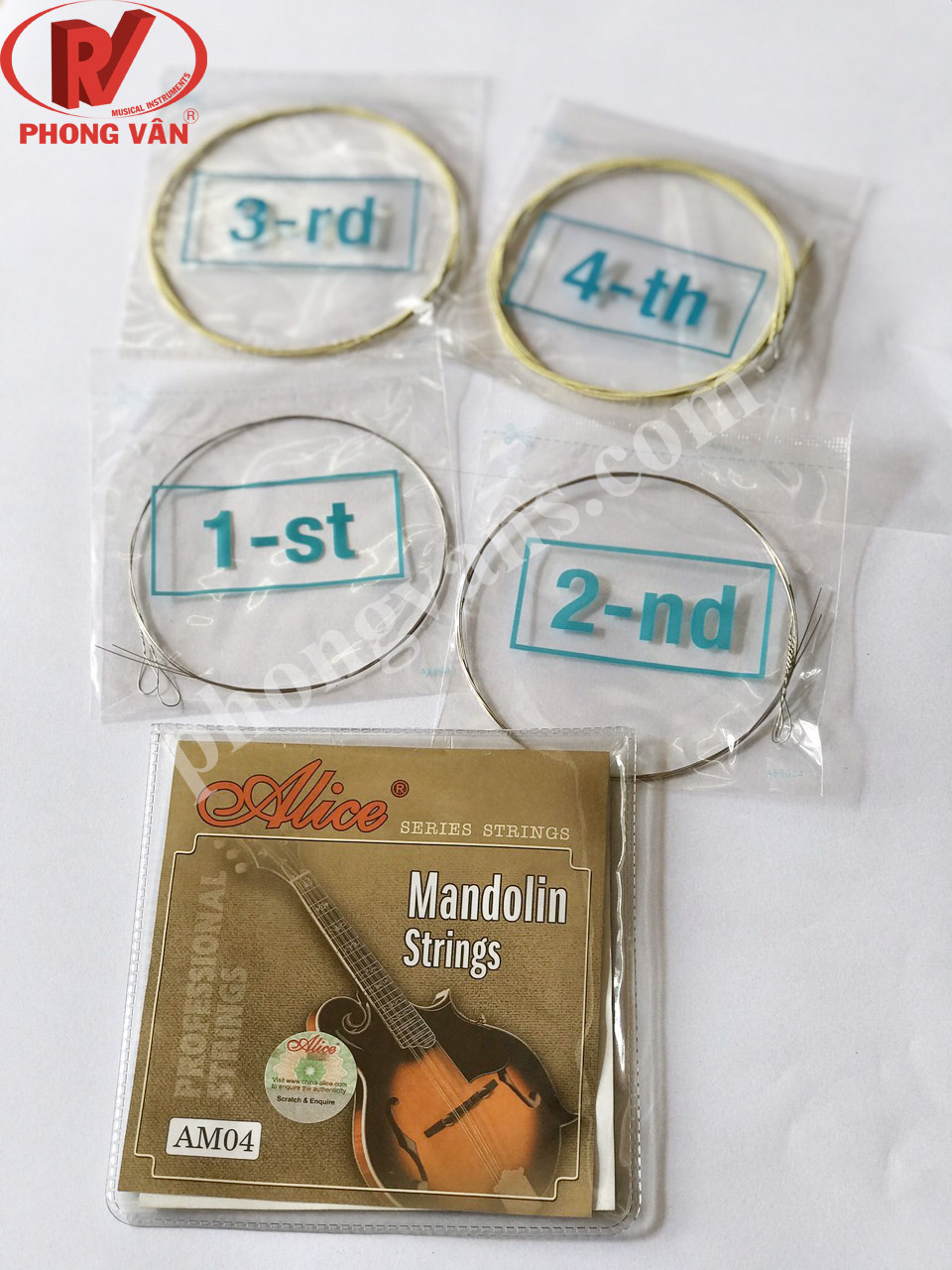 Bộ dây đàn mandolin alice am04