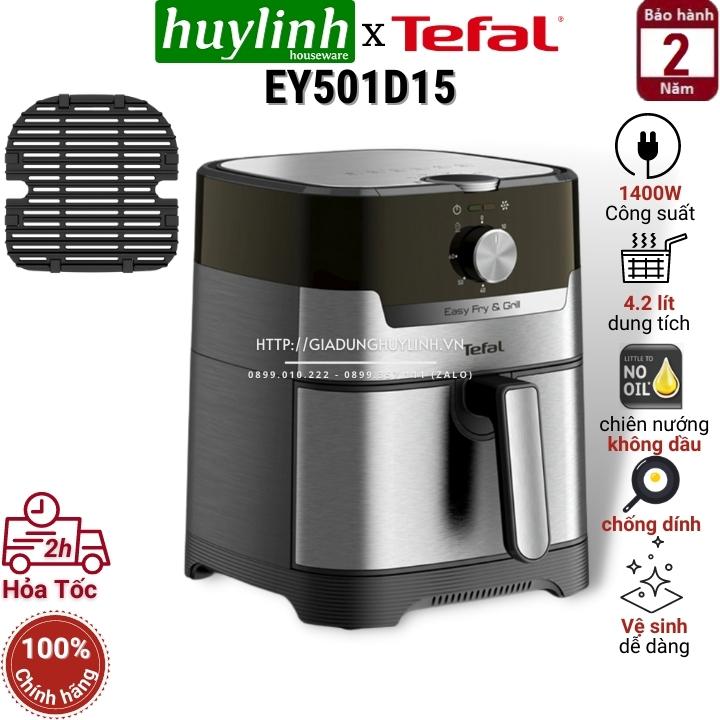 Nồi chiên không dầu tefal ey501d15 - 4.2 lít - 1400w