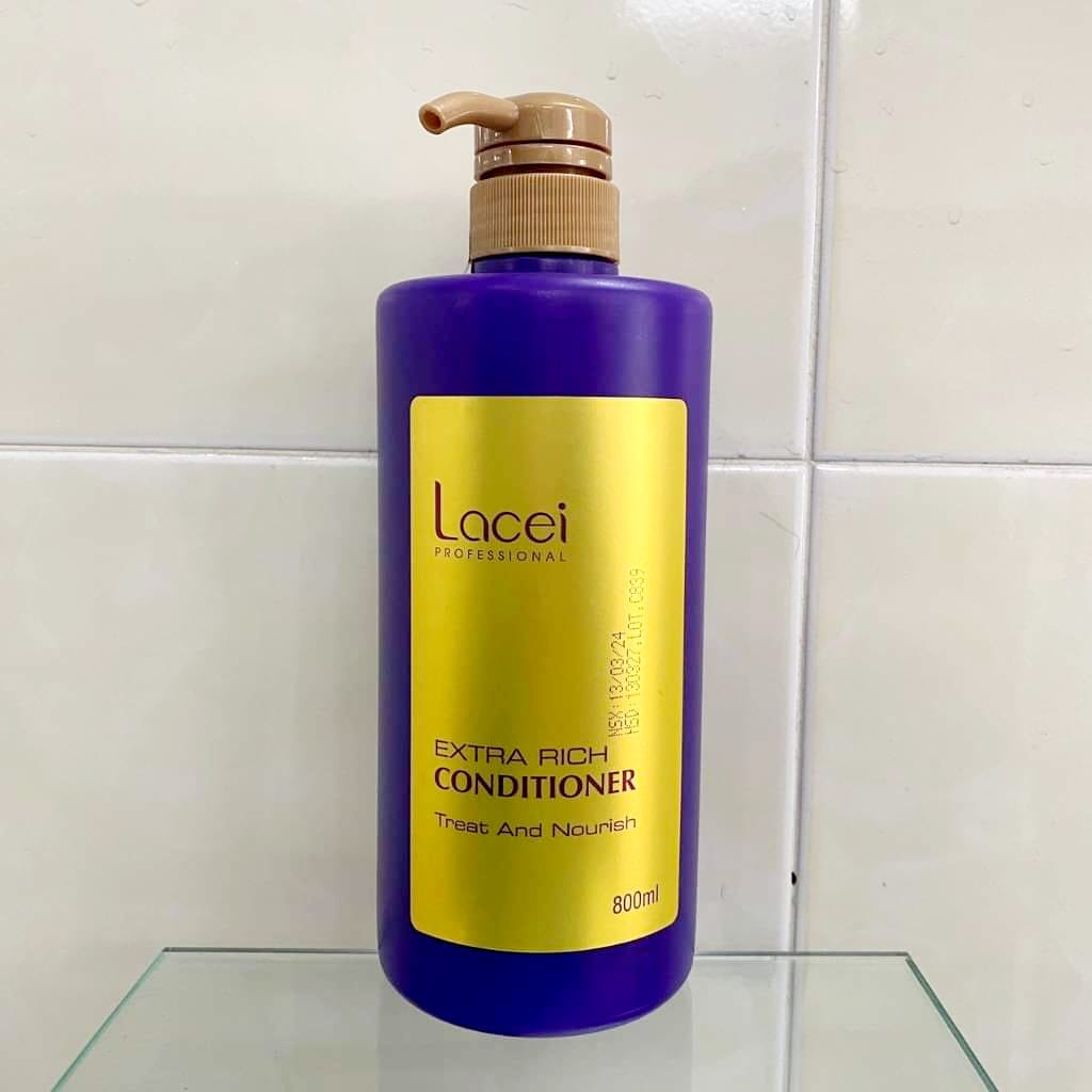 Dầu xả lacei cao cấp dưỡng ẩm tóc khô siêu mượt chính hãng 800ml