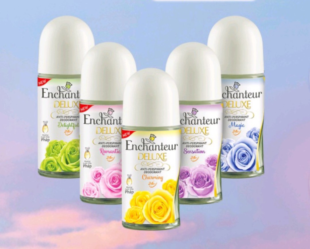 [HCM]Enchanteur - Lăn khử mùi Hương nước hoa 25 ml (có đủ 5 mùi)