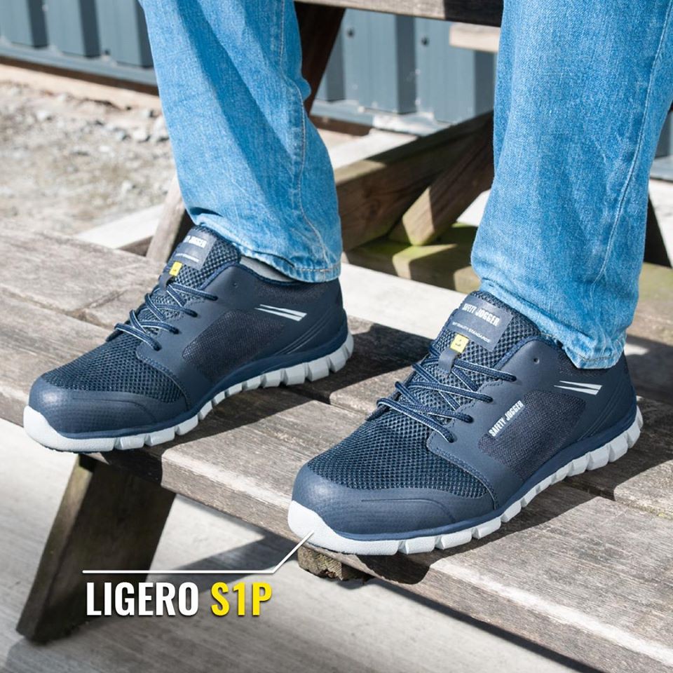 Giày bảo hộ siêu nhẹ jogger ligero s1p - xanh navy