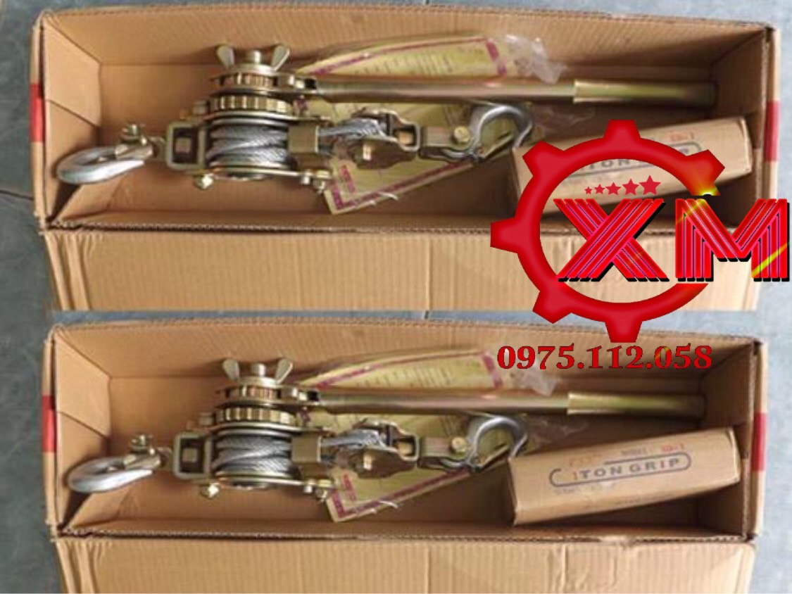 Palang lắc tay NGK 1 tấn - Palang lắc tay - Palang lắc cáp giá rẻ