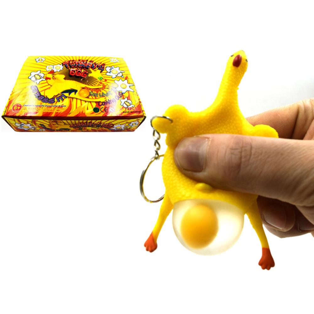 Móc khóa gà đẻ trứng vàng hàng đẹp
