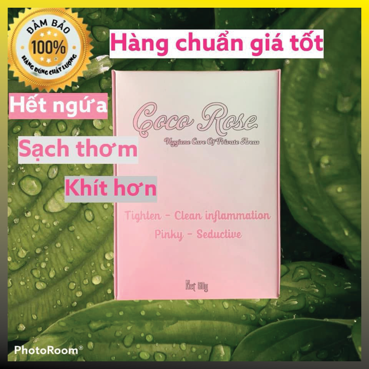 [Hàng Mỹ] Bột ngâm rửa phụ khoa coco rose Check Mã Vạch - Evashop69 - Làm Hồng Vùng Kín - Hộp 5 Gói