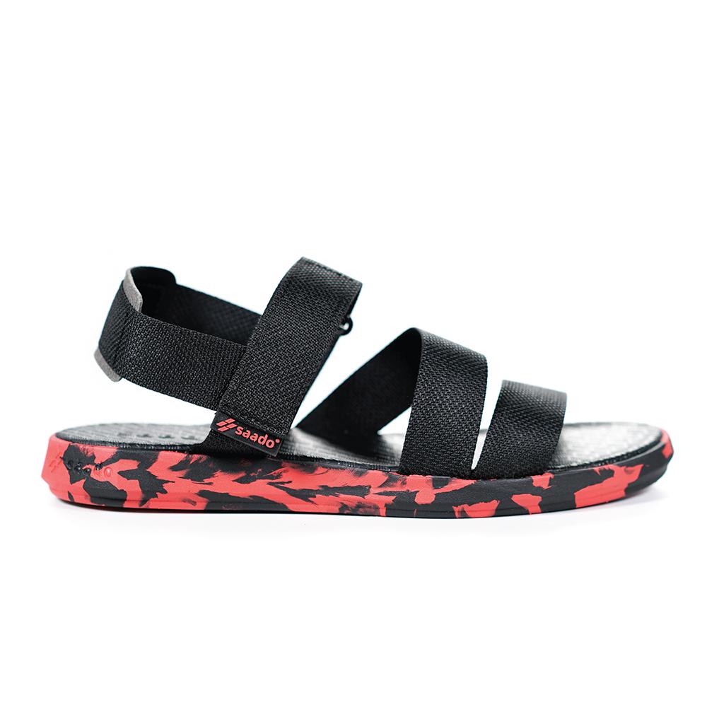[HCM]Giày Sandal Saado Nam Chiến Binh Da Đỏ CL09