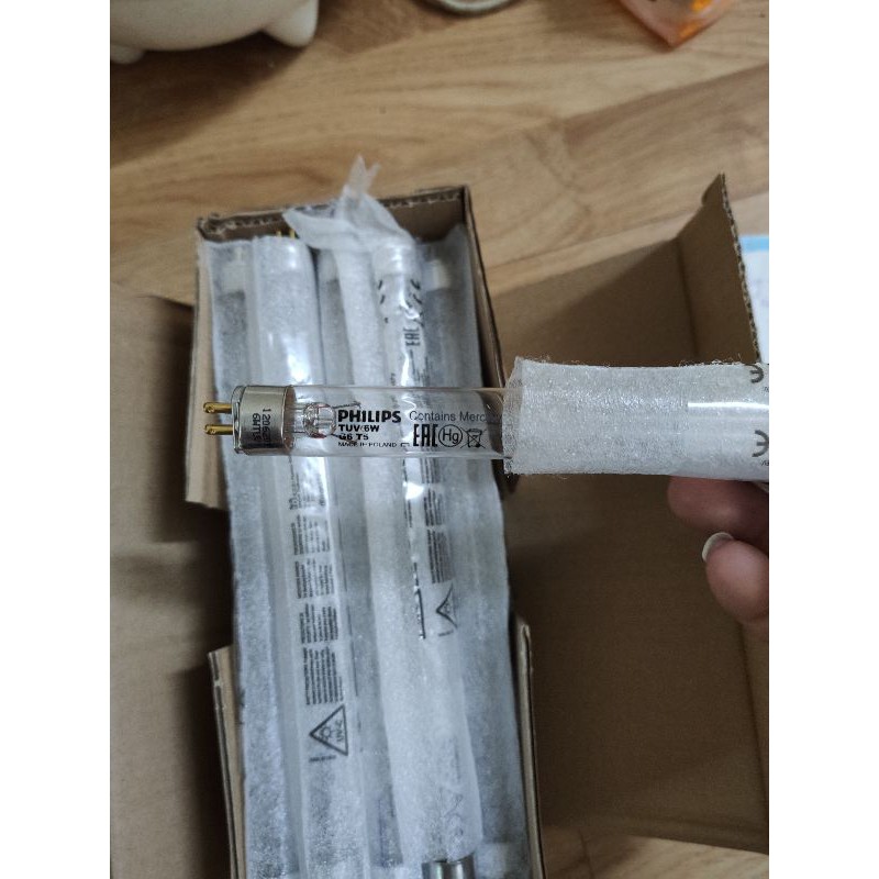 Combo bóng đèn uv 6w philips cho máy lọc nước karofi/máy diệt khuẩn