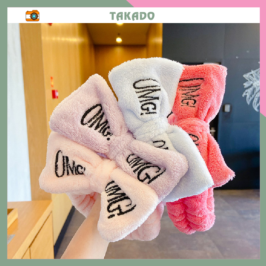 Băng Đô Rửa Mặt Cho Nữ Phong Cách Hàn Quốc Dễ Thương Cute Hot Trend 2021