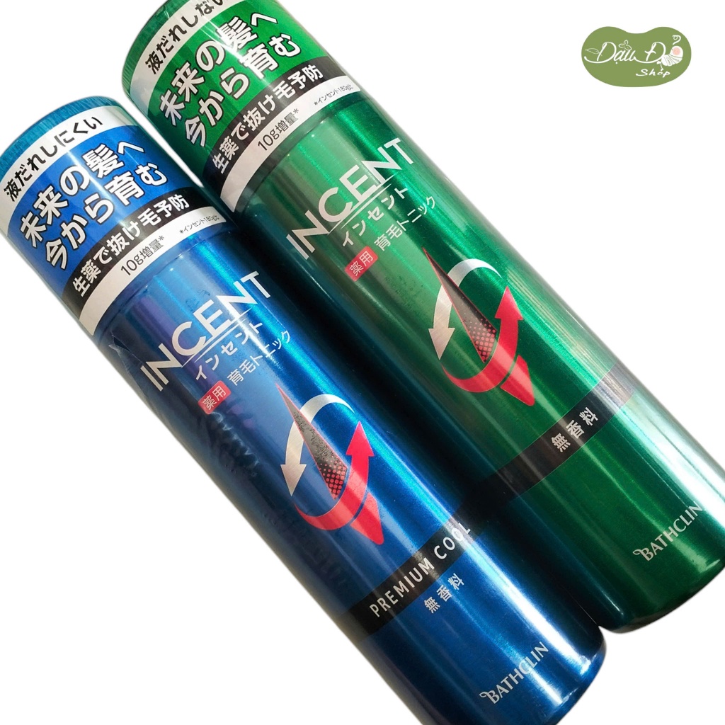  Xịt kích thích mọc tóc ngăn ngừa rụng tóc Incent chiết xuất thảo dược - Đậu Đỏ Shop - Hàng nội địa Nhật 