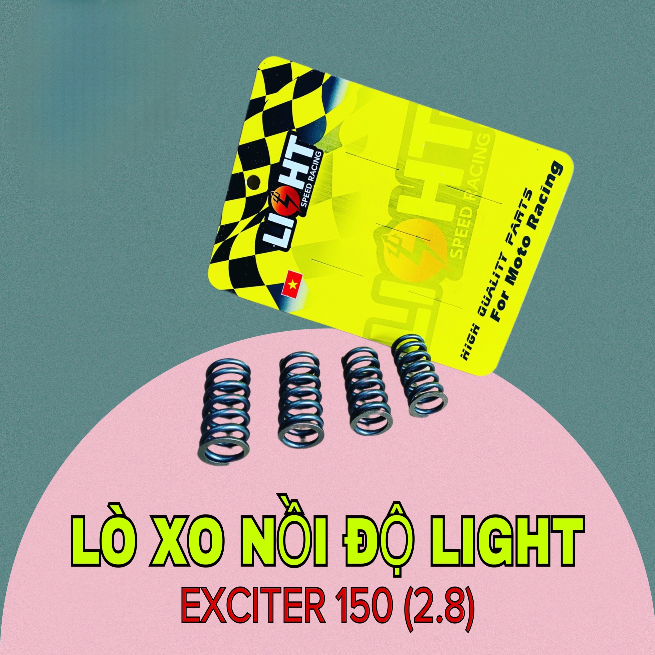 Lò xo nồi độ light cho exciter 135-150-winner-sonic chính hãng