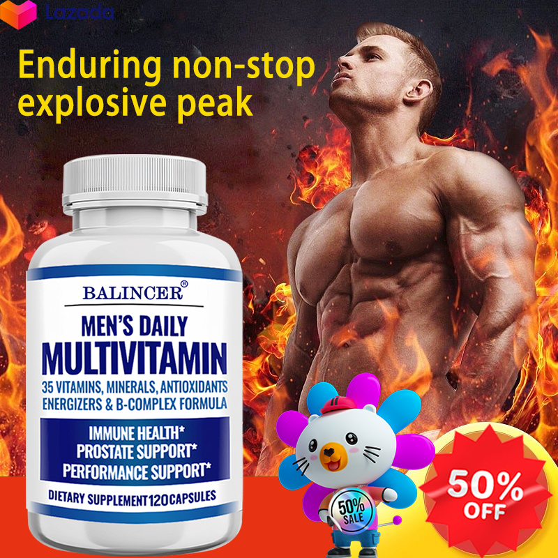 Men s Multivitamin Boosts Immune System,Performance&Endurance