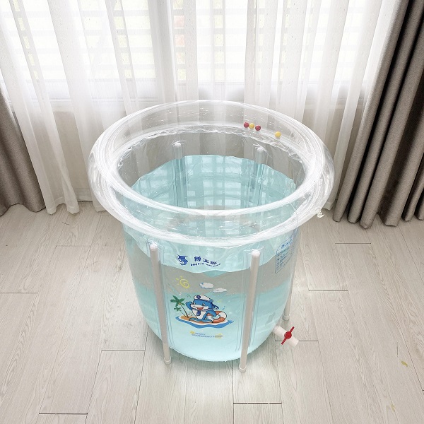 Bể bơi thành cao Doctor Dolphin loại to (Tặng kèm phao, bơm...) 1