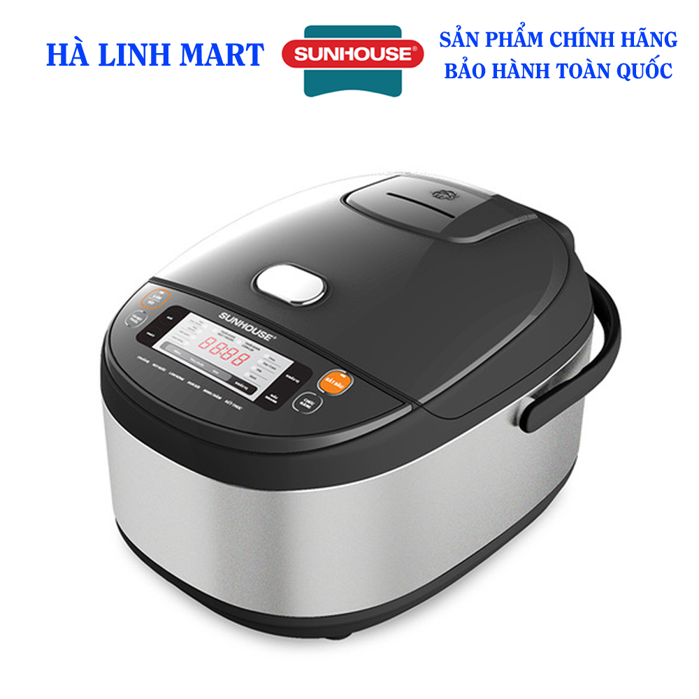 Nồi cơm điện tử SUNHOUSE SHD8907B - Nồi cơm điện 1,8 lít, Bảo hành 12 tháng