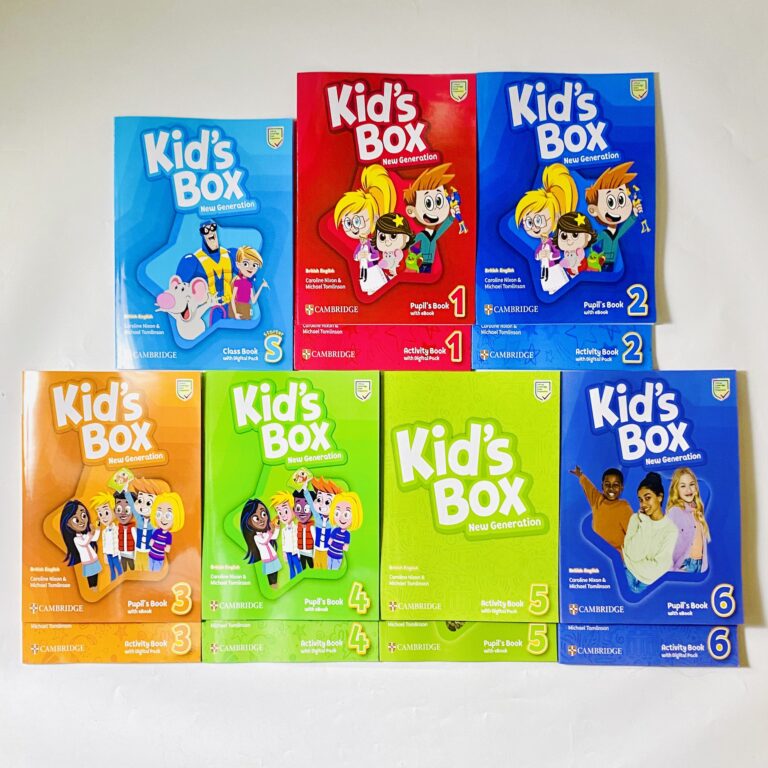 SÁCH - Kid’s Box New generation - (pupil's book+activity book) bản mới